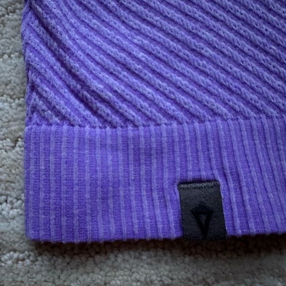 EUC Ivivva by Lululemon Glacier Air Long Sleeve Top Shirt Purple Size 12 - Picture 9 of 13